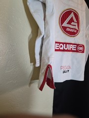 Gracie Barra Storm Kimono Jacket Only Adult Size A0 White MMA Jiu Jitsu BJJ GUC