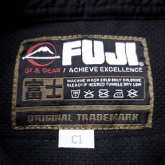 FUJI Martial Arts Kimono Gi Top Youth C1 Black All Around Victory Series BJJ