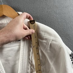 Jiu Jitsu Gracie University GI Kimono White Robe 4/170 Martial Arts MMA Cotton