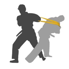 Judo MMA Jiu Jitsu Throwing Resistance Rubber Band All Ground Fighting Training