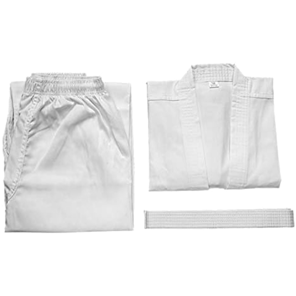 Lightweight Karate Uniform for Kids and Adults – White