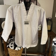 Youth Taekwondo Uniform Jacket Size 1/150 Pre-teen
