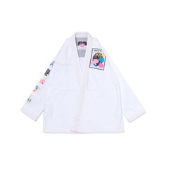 Albino & Preto Sanktuary WHITE BJJ Gi Kimono Limited Edition With Bags