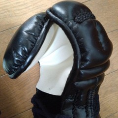 Japanese Kendo Kote Gloves Armor Size L Used High School Student Gear