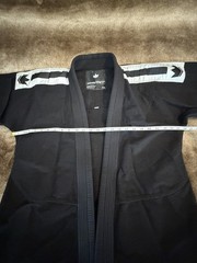 Kingz Sport BJJ Gi A3L Black Brazilian Jiu Jitsu Kimono IBJJF Ripstop Pants
