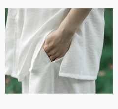 Kun Master Summer Kung Fu Dress Martial Art Uniform Tai Chi Clothes Wushu