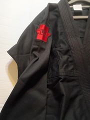Elite Sports MMA Jiu Jitsu Gi Black ET1000 Size F4 Top only