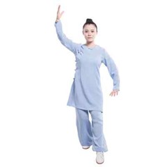 Tai Chi Clothing Cotton Linen Practice Clothes Martial Arts Performance Clothes
