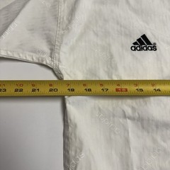 Vintage 90s Adidas Taekwondo Karate Dobok Gi Uniform White Top Size 1 150CM