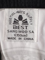 Martial Arts Supply Best Sang Moo SA Gi Top SZ 1 150CM Taekwondo Olympic Sport