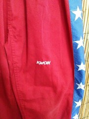 Martial Arts Youth Pants Tae Kwon Do Kids 20″ waist, 27″ waist to hem