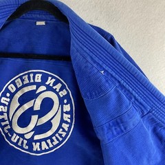 Kids BJJ Gi Size Y1 Kosen Blue Youth Jacket San Diego Jiu-Jitsu Performance Wear
