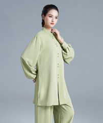 Summer Tai Chi Clothes Wrinkle Free Wushu Clothing Kung Fu Dress Martial Art