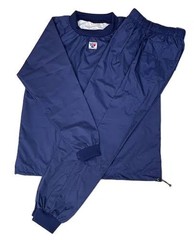 Winning Boxing Sauna Suit Weight Loss Training Wear Set Nylon Navy size M F-77