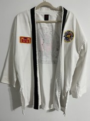 Vintage Hong Kong Kim Instructor Gi Uniform Taekwondo Sun Choi Brothers Size 5