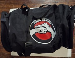 Kenpo Karate Duffel Bag Brand New in Package! 22×11 DISCONTINUED ITEM!