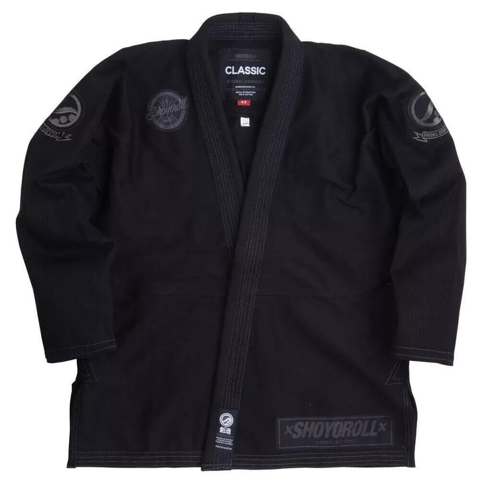 Shoyoroll Batch 51 Japan Kimono BJJ Gi Black 450 GSM Jiu-Jitsu Suit