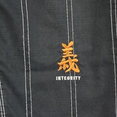 War Tribe Samurai Series BJJ Gi Pants Black Ripstop Youth Size C2 Kids Jiu Jitsu