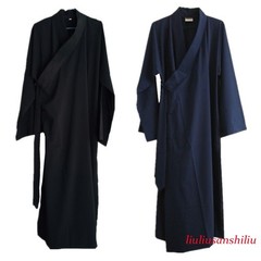 Shaolin Wudang Wide Sleeves Taoist Robe Tai Chi Suit Kung Fu Uniforms Robe +Pant