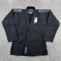 NEW Venum Contender Evo BJJ Gi Black Mens Size A2 Brazilian Jiu Jitsu Kimono