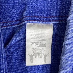 Gracie Jiu-Jitsu Storm Equipe GB BJJ Gi Jacket A2 Blue Kimono Top Adult Med