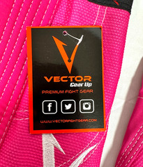 NEW Vector Sports Atilla Series K4 PINK Youth Jiu Jitsu Gi (3) Piece Uniform