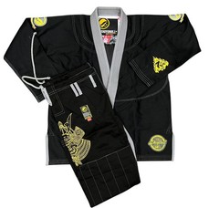 Shoyoroll Batch #33: 7th Son II Black BJJ Gi Uniform 450 gsm Jiu Jitsu