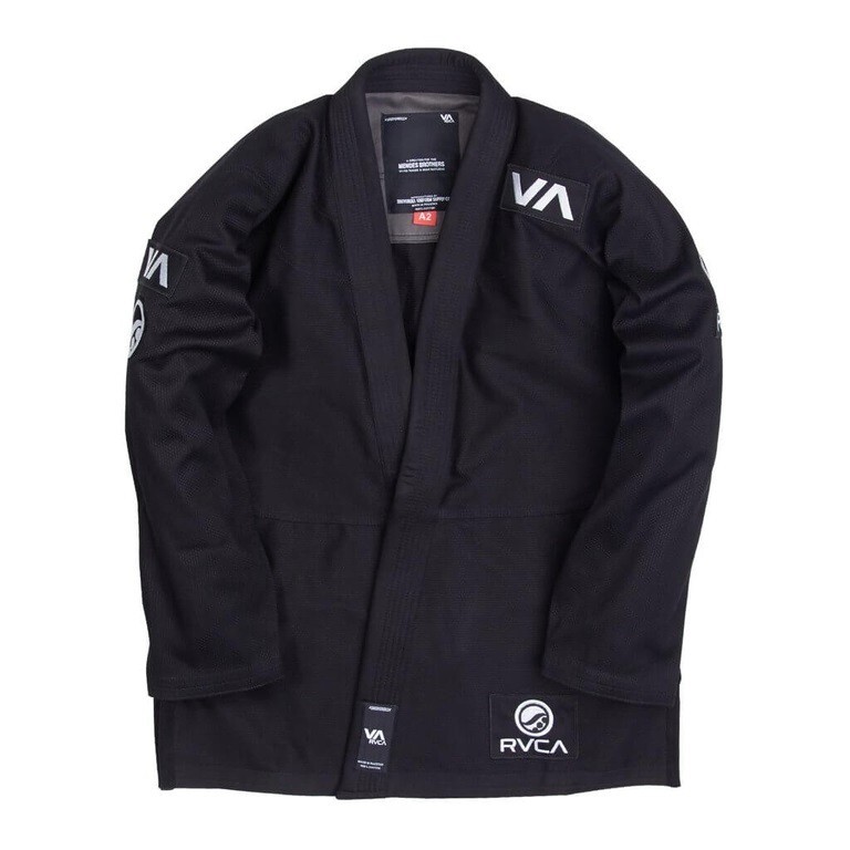 Top Selling Black Shoyoroll RVCA BJJ Gi Jiu-jitsu Brand New Batch 60 With Bag