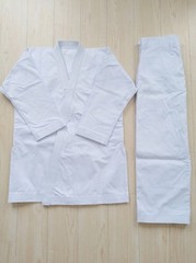 K-10 Karate Gi Uniform set Made in Pakistan official KARATE branded Fabric LSize