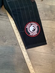 RALPH GRACIE JIU-JITSU Black Top JACKET Pants Youth Set Size M1