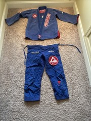 Gracie Barra Storm Kimono Jiu Jitsu Gi Set Mens Pro-Train Endurance MMA BJJ A1