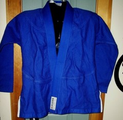 JUI JITSU MMA JUDO UNIFORM FLUXK BRAND SIZE F2 TOP WITH A0 SIZE PANTS MINT L@@K!
