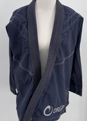 Origin Maine BJJ Jiu Jitsu Jacket A1 Mens Size Small Navy Blue GI MMA Kimono