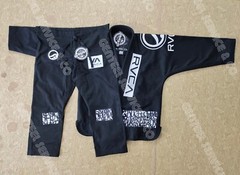 Unisex Brazilian jiu jitsu kimono custom made high quality black bjj gi A00 Size