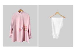 Tai Chi Clothes Women Wushu Kung Fu Clothes Martial Art Uniform Wrinkle Free