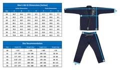 Raven Fightwear Men’s Thor Nordic Brazilian Jiu Jitsu Uniform Premium BJJ Gi Mar
