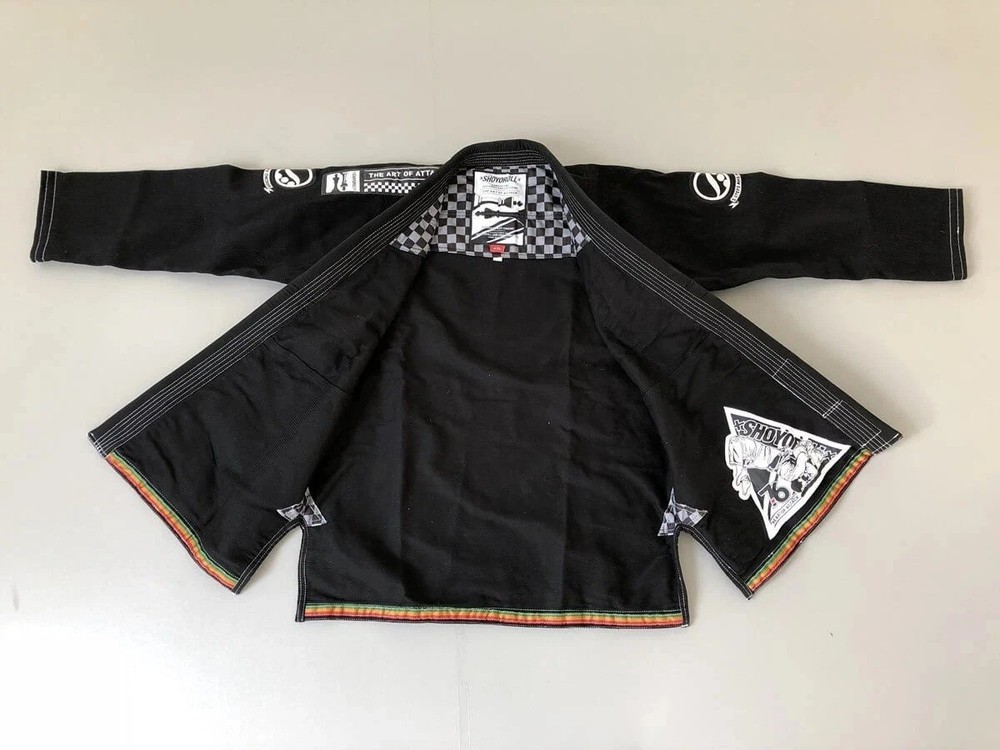 Shoyoroll Batch 37 Human Chess Black BJJ Gi Jiu Jitsu Kimono + Bag Rare UK NEW