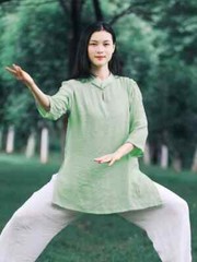 Kung Fu Shirts Wing Chun Training Vintage Sport Tops Martial Arts Taichi Uniform