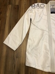 Mão Fightwear A3 Equilibrio Brazilian Jiu Jitsu Kimono A3 Top White