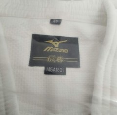 MIZUNO Judo gi TOP only Judogi White IJF Official Approved 22JM5A1801 Japan