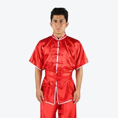 Silk Chinese Kung Fu Tai Chi Uniform Martial Arts Wushu Suit Mens Womens 3XS~4XL
