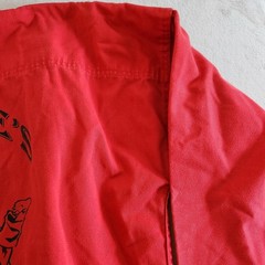 Adult Red Pullover Karate Gi Top Family Karate Club Graphic Bold Look