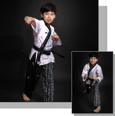 Mudoin Hunminjeongeum (Hangul) Taekwondo Korean Script Letters Open Dobok TKD