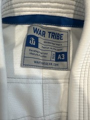 NWT Wardrobe Gear Premium Jiu Jitsu Jacket Size a3