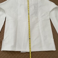 Gold BJJ Foundation Kimono Gi Jacket A1 White 450 GSM Jiu Jitsu Jacket Only NWT