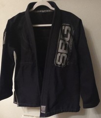SBG Gi A2 Black Straight Blast Gym MMA Martial Arts JuJitSu