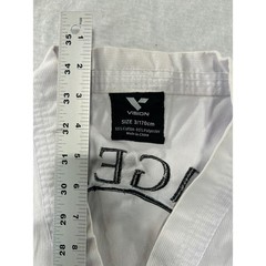 Vision DXV Tigers TaeKwonDo Uniform Top White Martial Arts Dobok Size 3 170cm