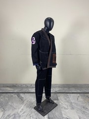 Shoyoroll Drake Inspired Black BJJ Gi Brazilian Jiu Jitsu Kimono Lightweight