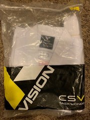Vision CSV Taekwondo Size 0/110 Logo Shirt, Pants, Belt