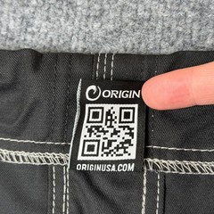 Origin Maine Jiu Jitsu Woven Gi Jacket Pants Set Black Mens A5 2XL USA Made BJJ